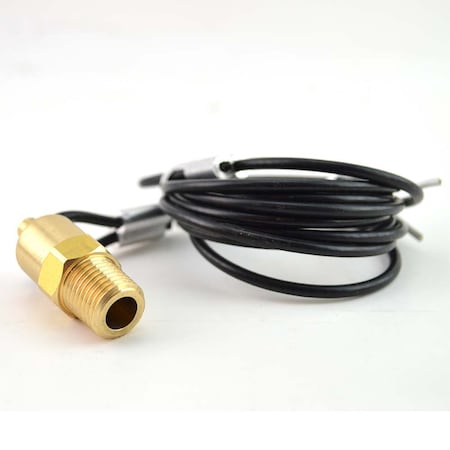 Interstate Pneumatics Cable Operated Air Tank Drain Valve, 1/4 Inch Male NPT with 5ft Cable VP44